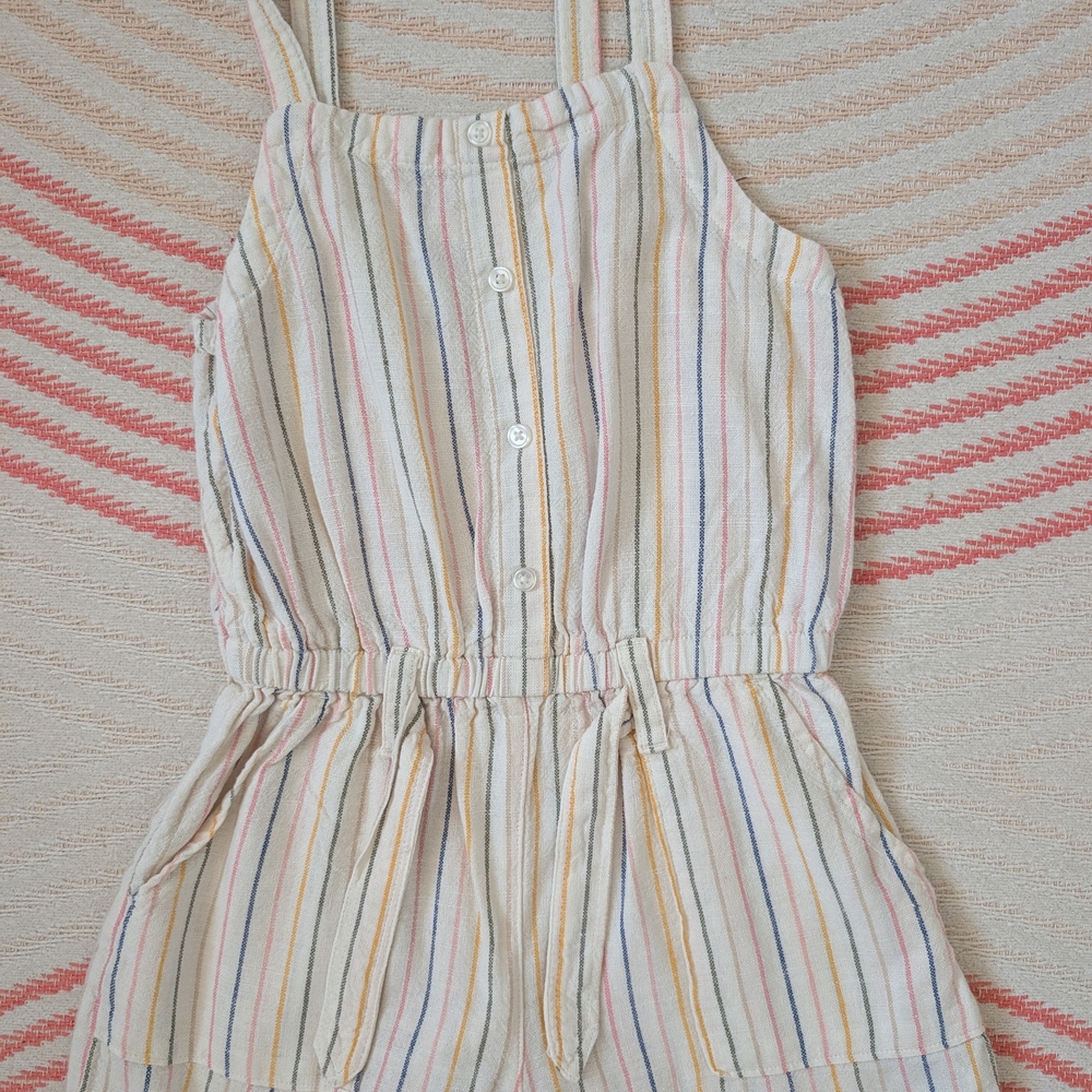 Old Navy Multicolor Striped Kids Romper